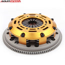 ADLERSPEED Racing Clutch Twin Disc Kit & Flywheel for MATRIX XR-S VIBE GT 1.8L 2ZZGE 6-SPD MEDIUM