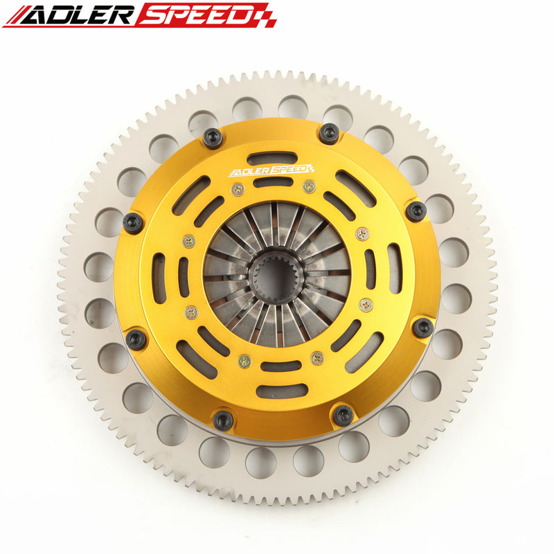 ADLERSPEED RACE SINGLE DISC CLUTCH + Medium FLYWHEEL FOR 80-88 TOYOTA 4RUNNER PICKUP 22R 22RE 2.4L