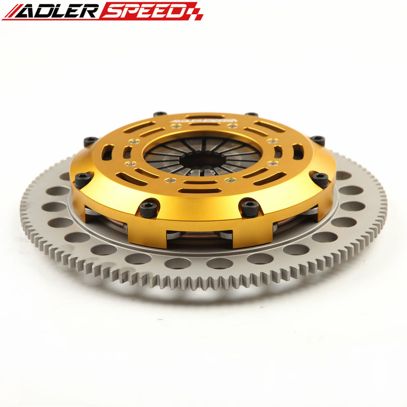 ADLERSPEED RACE SINGLE DISC CLUTCH + Medium FLYWHEEL FOR 80-88 TOYOTA 4RUNNER PICKUP 22R 22RE 2.4L