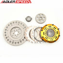 US SHIP ! ADLERSPEED RACING CLUTCH TWIN DISC + FLYWHEEL KIT FOR 80-88 TOYOTA 4RUNNER PICKUP 22R 22RE