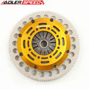 US SHIP ! ADLERSPEED RACING CLUTCH TWIN DISC + FLYWHEEL KIT FOR 80-88 TOYOTA 4RUNNER PICKUP 22R 22RE