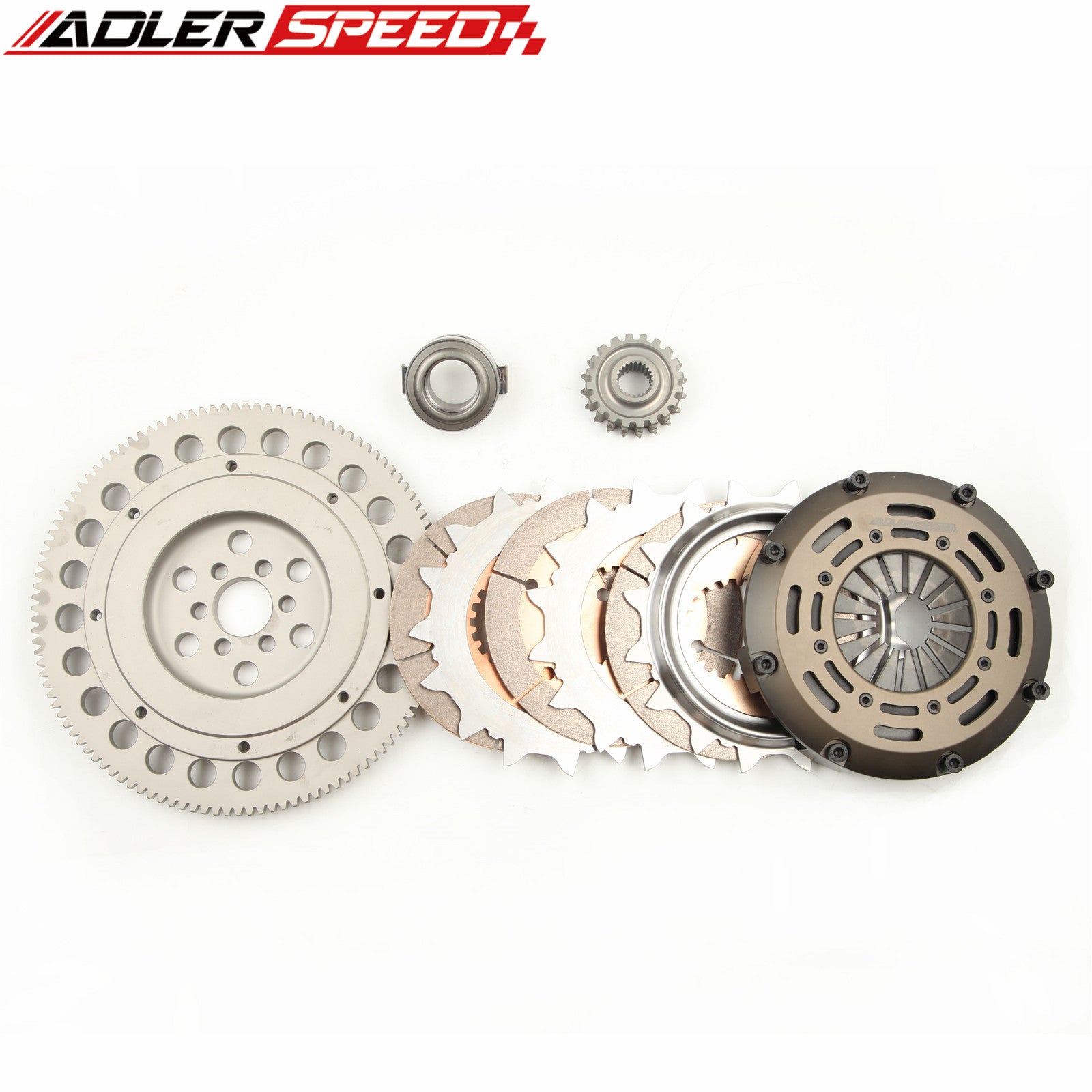 ADLERSPEED RACE CLUTCH TRIPLE DISC MEDIUM FOR 80-88 TOYOTA 4RUNNER PIC