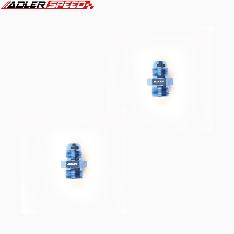 US SHIP ! ADLERSPEED 2PCS -6AN 8AN 12AN JIC Male to 5/8 9/16 7/8 3/4 1/2 UNF Straight Fitting Adapter