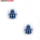 US SHIP ! ADLERSPEED 2PCS -6AN 8AN 12AN JIC Male to 5/8 9/16 7/8 3/4 1/2 UNF Straight Fitting Adapter
