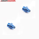 US SHIP ! ADLERSPEED 2PCS -6AN 8AN 12AN JIC Male to 5/8 9/16 7/8 3/4 1/2 UNF Straight Fitting Adapter
