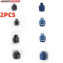 US SHIP ! ADLERSPEED 2PCS Aluminum AN Flare Cap -3AN 4AN 6AN 8AN 10AN Fuel Fitting Adapter Caps