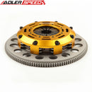 US SHIP ! ADLERSPEED RACING CLUTCH TWIN DISC KIT Medium FOR 240SX 2.4L BASE LE SE KA24DE KA24E MEDIUM WEIGHT