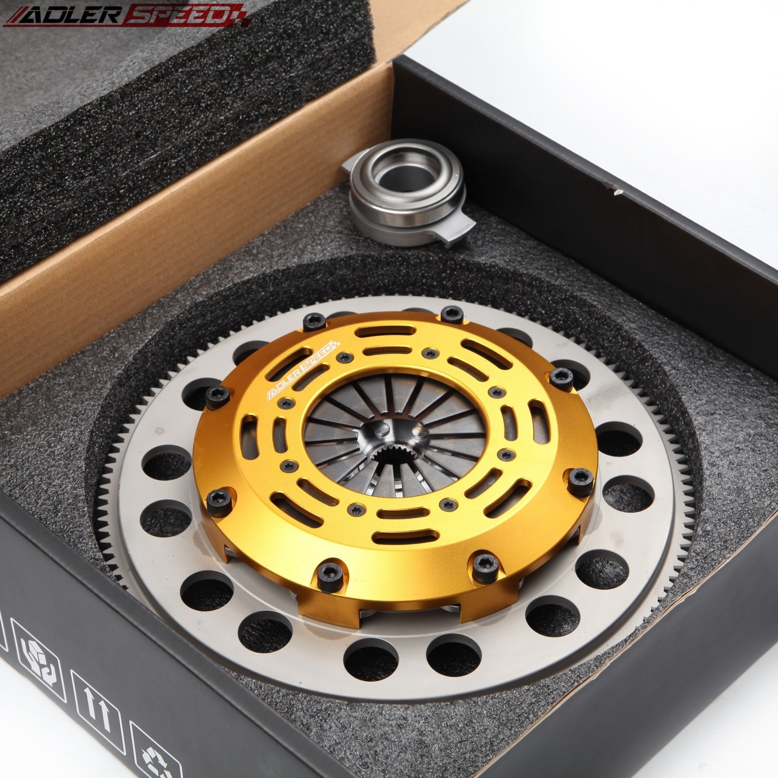 ADLERSPEED Racing Clutch Single Disc Kit Medium WT For 2002-06 NISSAN