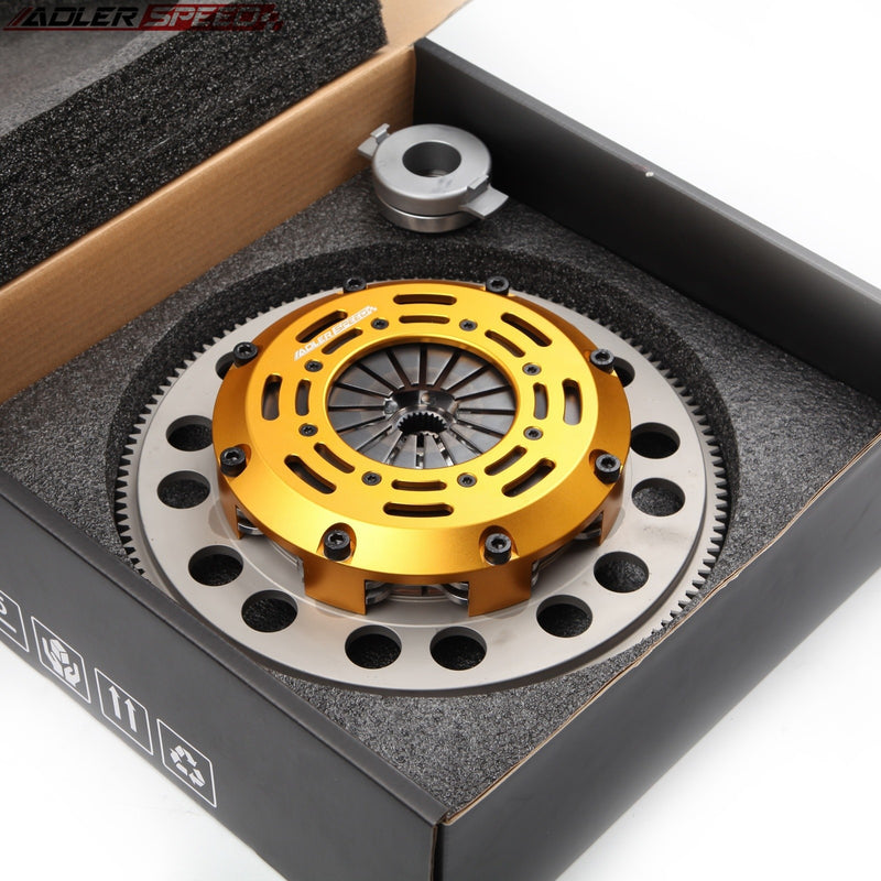 ADLERSPEED Racing Clutch Twin Disc Kit for 2002-06 NISSAN SENTRA SER SPEC-V 2.5L Medium WT