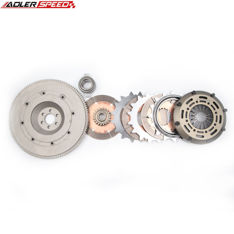 ADLERSPEED Racing Triple Disc Clutch For 02-06 NISSAN SENTRA SER SPEC-V 2.5L Standard WT
