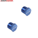US SHIP ! ADLERSPEED 2PCS 1/8" 1/4'' 3/8" NPT Male Hex Head Plug Aluminum Fitting Adapter