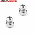 US SHIP 2PCS AN8 AN10 AN12 AN16 Steel Male Weld Bung Fitting Adapter