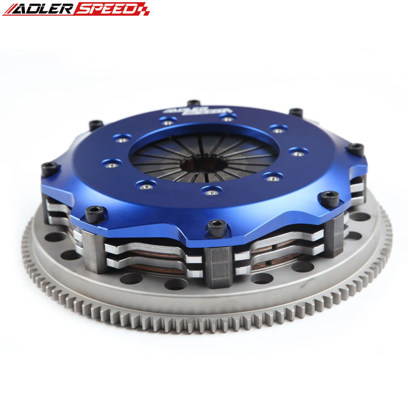ADLERSPEED 8.5'' Race Clutch Twin Disc For BMW 323 325 328 E36 M50 M52 Medium WT