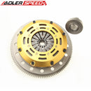 US SHIP ! RACING TWIN DISC CLUTCH KIT+ CHROMOLY FLYWHEEL for 2001-2006 BMW M3 E46 6-SPEED