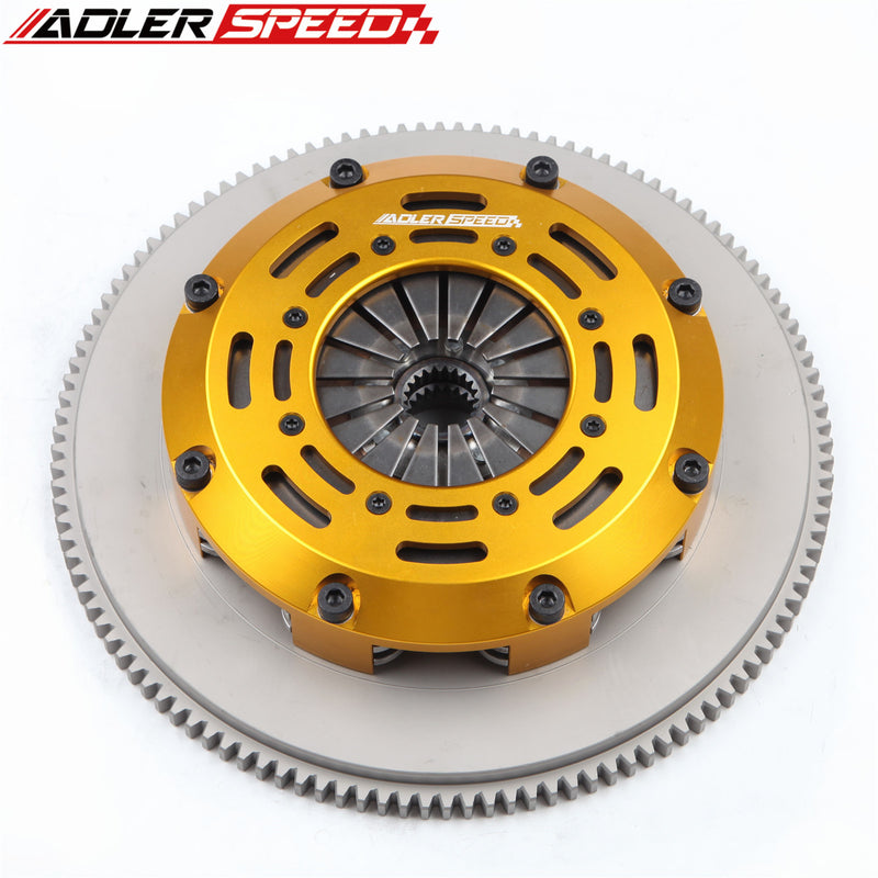 ADLERSPEED RACING CLUTCH TWIN DISC for 2005-10 SCION tC xB 2.4L 2AZ-FE STANDARD