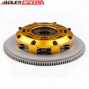 US SHIP ! ADLERSPEED Racing Twin Disc Clutch + Flywheel Standard For TOYOTA CELICA ALL TRAC MR2 TURBO 3SGTE