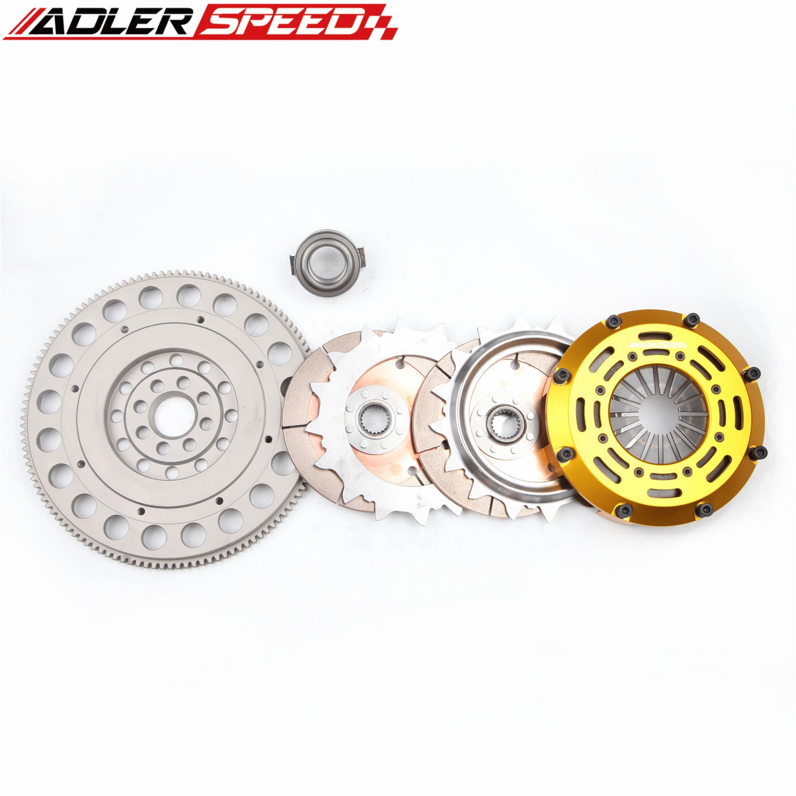 ADLERSPEED RACING CLUTCH TWIN DISC & MEDIUM FLYWHEEL for TOYOTA CELICA