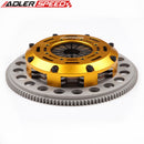 US SHIP ! ADLERSPEED RACING TWIN DISC CLUTCH KIT + FLYWHEEL for 05-10 SCION tC xB 2.4L 2AZ-FE MEDIUM