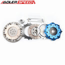 ADLERSPEED 8.5" 215mm Racing Clutch Twin Disc Kit For Lancer Evo 4 5 6 7 8 9 Medium Weight