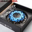 ADLERSPEED 8.5" 215mm Racing Clutch Twin Disc Kit For Lancer Evo 4 5 6 7 8 9 Medium Weight
