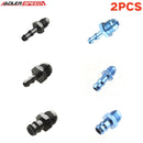 US SHIP ! ADLERSPEED 2PCS 4AN 6AN 8AN 10AN 12AN To 4mm 6mm 8mm 10mm Barb Straight Fuel Hose Fitting