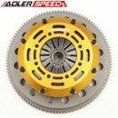 ADLERSPEED RACING TWIN DISC CLUTCH KIT MEDIUM for 2004-2005 BMW 325 330 530 X3 Z4 M54 6SP