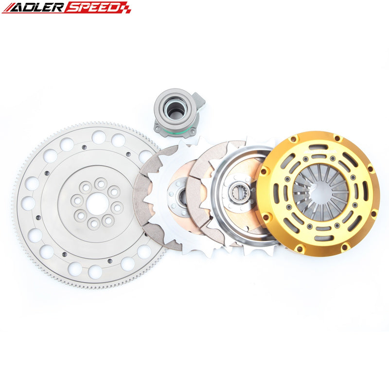 ADLERSPEED Racing Clutch Twin Disc Kit Medium  for 05-10 COBALT SS 04-07 SATURN ION LSJ LNF