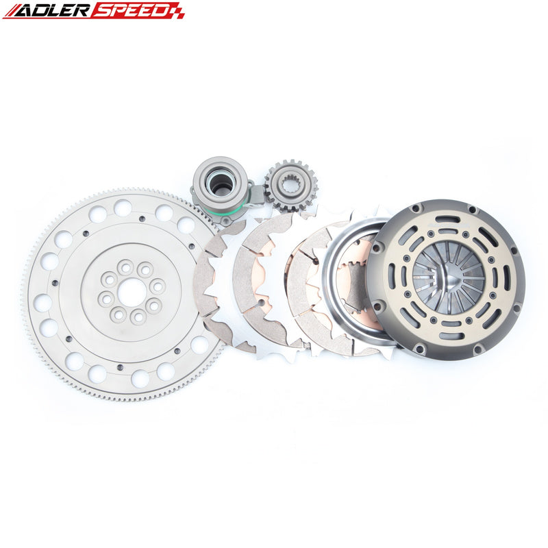 ADLERSPEED RACING CLUTCH TRIPLE DISC KIT MEDIUM for 05-10 COBALT SS 04-07 SATURN ION LSJ LNF