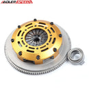 ADLERSPEED Racing Twin Disc Clutch For 90-05 Mazda Miata MX-5 1.6L 1.8L Standard