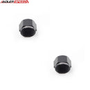 US  SHIP ! ADLERSPEED 2PCS AN3 AN4 AN6 AN8 AN10 AN12 Flare Cap Aluminum Fitting Adapter
