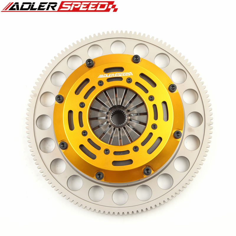 ADLERSPEED RACING CLUTCH TWIN DISC MEDIUM FOR IMPREZA FORESTER BAJA LEGACY OUTBACK 2.5L