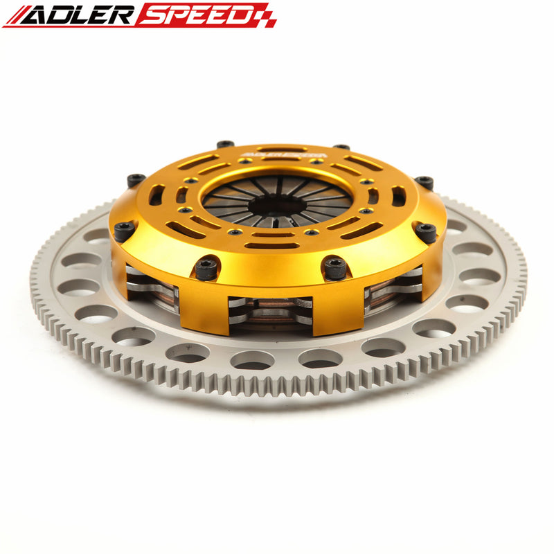 ADLERSPEED RACING CLUTCH TWIN DISC MEDIUM FOR IMPREZA FORESTER BAJA LEGACY OUTBACK 2.5L