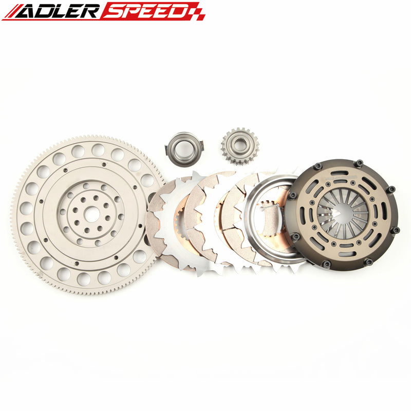 ADLERSPEED RACING CLUTCH TRIPLE DISC MEDIUM FOR IMPREZA FORESTER BAJA LEGACY OUTBACK 2.5L