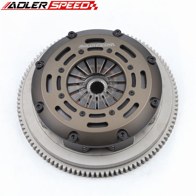 ADLERSPEED Racing Clutch Triple Disc Kit & Flywheel for Toyota Corolla Celica Matrix  1.8L 5-Speed Standard