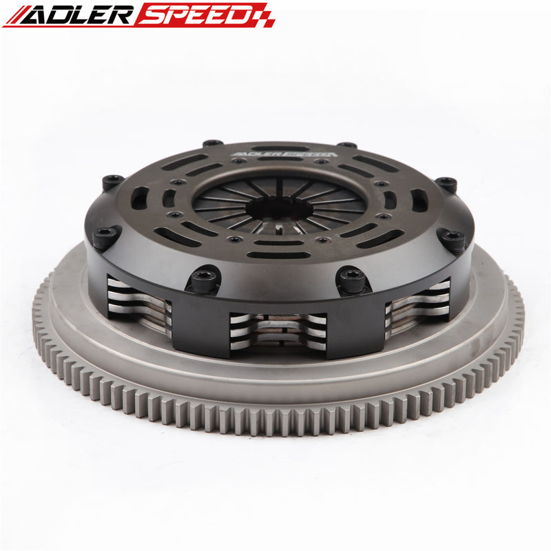 ADLERSPEED Racing Clutch Triple Disc Kit & Flywheel for Toyota Corolla Celica Matrix  1.8L 5-Speed Standard