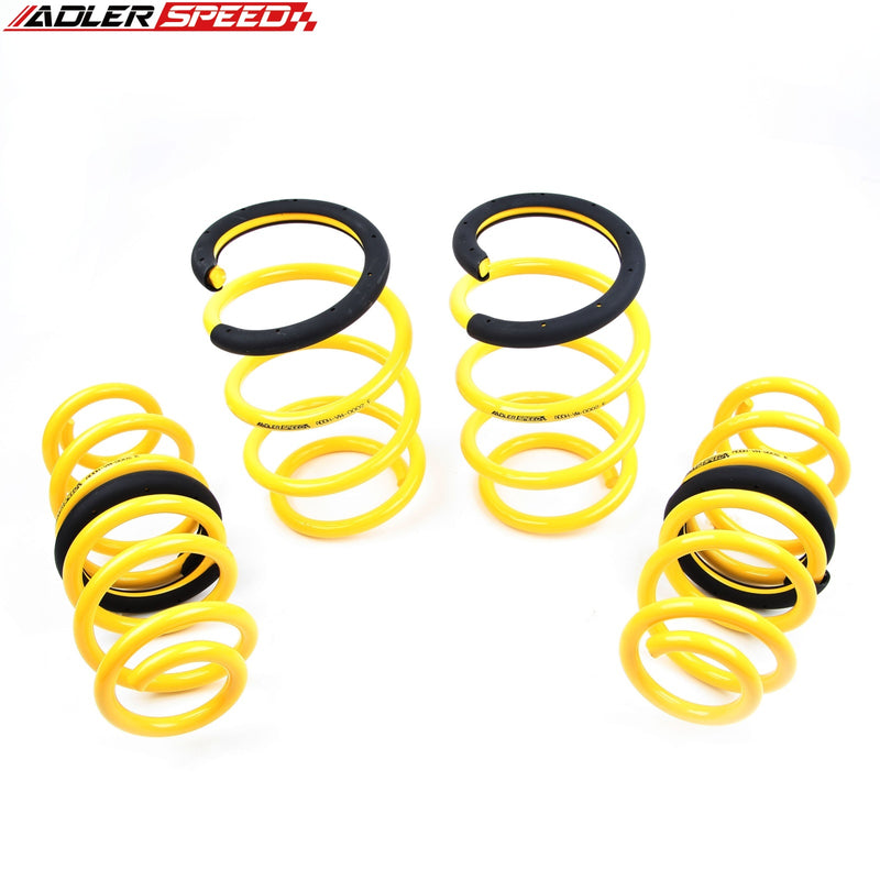 US SHIP ! ADLERSPEED 4PCS Lowering Springs Drop for VW Golf GTi MK7 15-21, Jetta 19-24