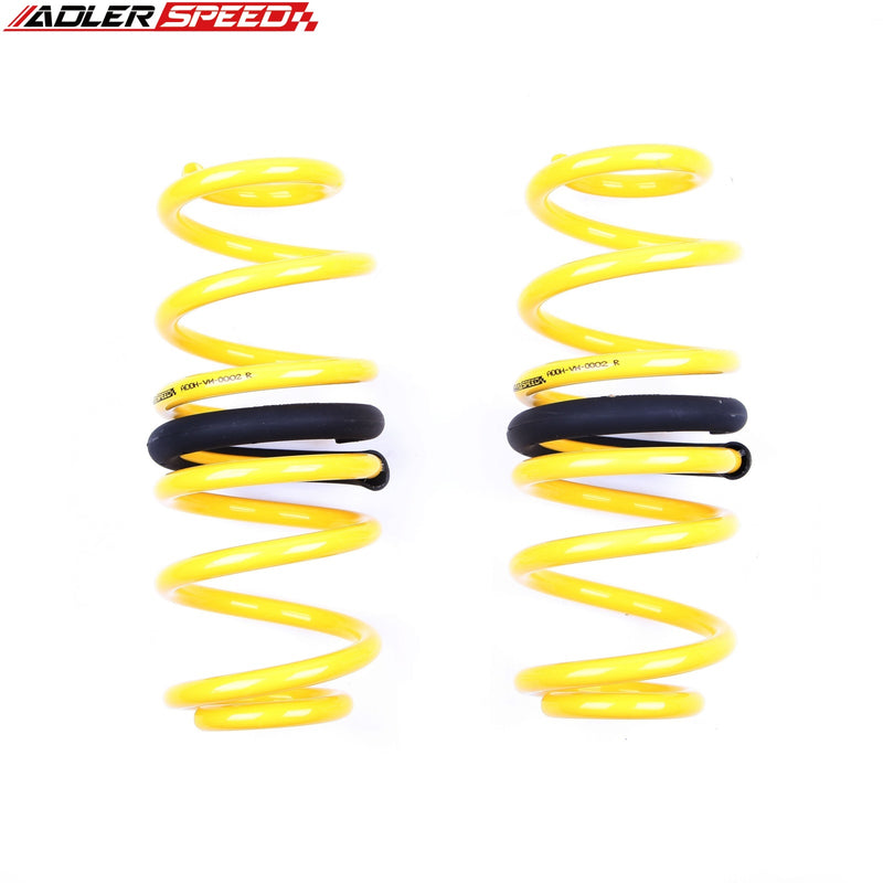 US SHIP ! ADLERSPEED 4PCS Lowering Springs Drop for VW Golf GTi MK7 15-21, Jetta 19-24