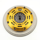 ADLERSPEED RACING SINGLE DISC CLUTCH + FLYWHEEL FOR 1990-92 ECLIPSE TALON GST TSI 2.0L FWD STANDARD