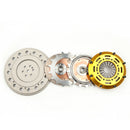 ADLERSPEED RACING CLUTCH TWIN DISC+  FLYWHEEL FOR 1990-1992 ECLIPSE TALON GST TSI 2.0L FWD MEDIUM