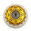 ADLERSPEED RACING CLUTCH TWIN DISC+  FLYWHEEL FOR 1990-1992 ECLIPSE TALON GST TSI 2.0L FWD MEDIUM