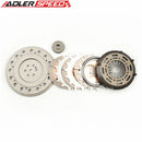 ADLERSPEED RACING CLUTCH TRIPLE DISC KIT for 90-92 ECLIPSE TALON GST TSI 2.0L FWD MEDIUM