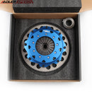 ADLERSPEED 8.5" 215mm Racing Twin Disc Clutch Kit For ACURA RSX CIVIC Si K20 K24 K-SERIES