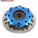 ADLERSPEED 8.5" 215mm Racing Twin Disc Clutch Kit For ACURA RSX CIVIC Si K20 K24 K-SERIES
