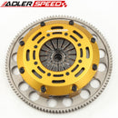 ADLERSPEED Racing Clutch Twin Disc Kit & Flywheel for Honda GE6 GE8 GK5 Medium