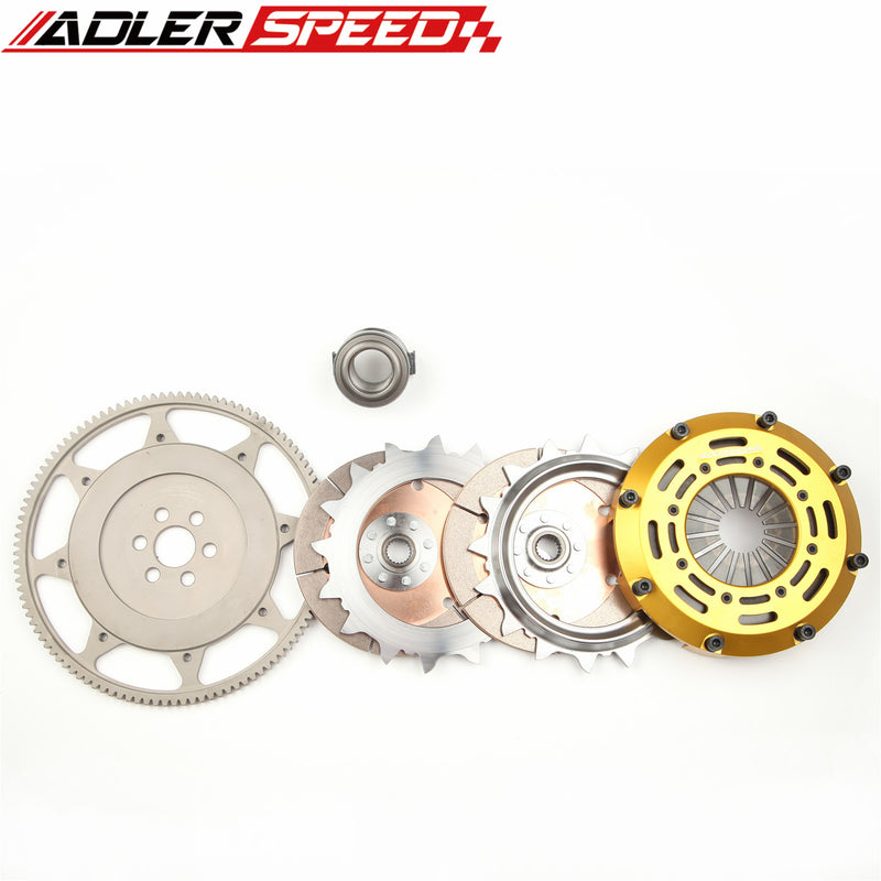 ADLERSPEED Racing Clutch Twin Disc Kit for Honda GE6 GE8 GK5 Super Light Weight