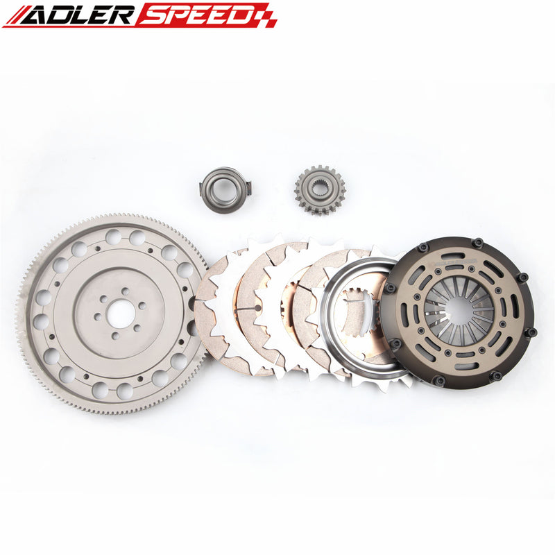 ADLERSPEED RACING CLUTCH TRIPLE DISC KIT FOR SEAT IBIZA MK4 1.9 TDI ASZ BLT BPX BUK MEDIUM