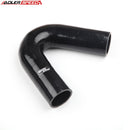 US SHIP ! ADLERSPEED 4Ply 2" inch ID 135 Degree Turbo Black Silicone Coupler Hose Pipe US
