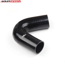 US SHIP ! ADLERSPEED 2.75" 70mm ID 135 Degree Turbo Silicone Coupler Hose Pipe Black US