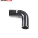US SHIP ! ADLERSPEED 1.25" 32mm ID 90 Degree Silicone Hose Coupler For Turbo Intake Pipe Black