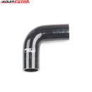 US SHIP ! ADLERSPEED 1.25" 32mm ID 90 Degree Silicone Hose Coupler For Turbo Intake Pipe Black